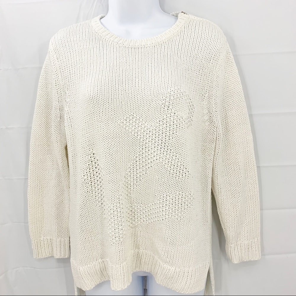 Ann Taylor Anchor Knit Sweater